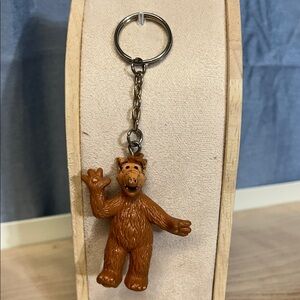 Vintage 1988 ALF Keychain Russ Alien Productions